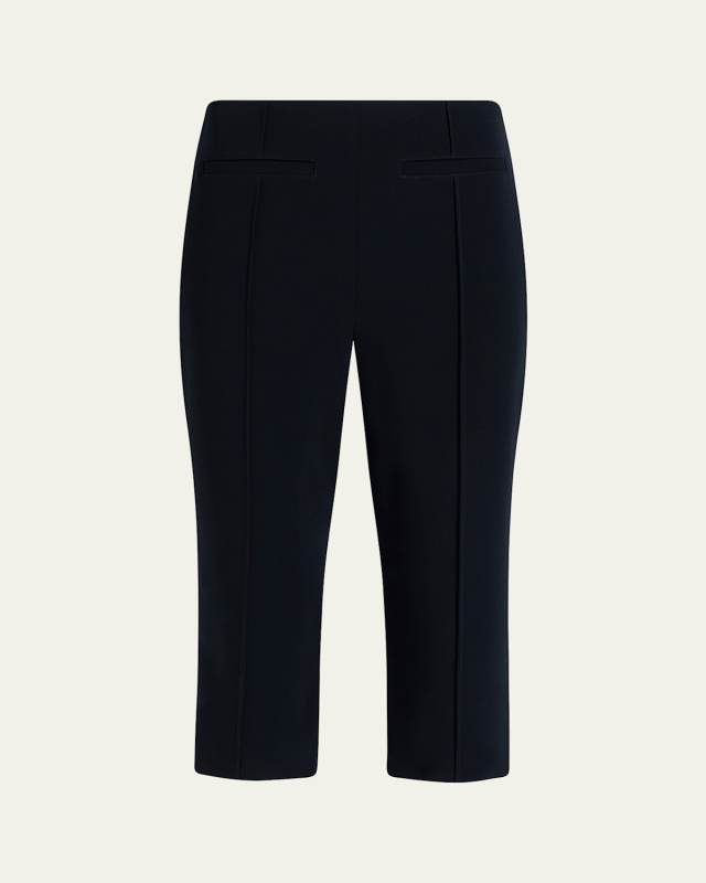 Lemonis Pintuck Capri Pants